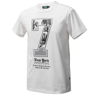 เสื้อยืดอินเทรนด์ผู้ชายอินเทรนด์ผู้หญิง7th Street เสื้อยืด รุ่น NYI001 ผลิตจาก Cotton USAS-3XL