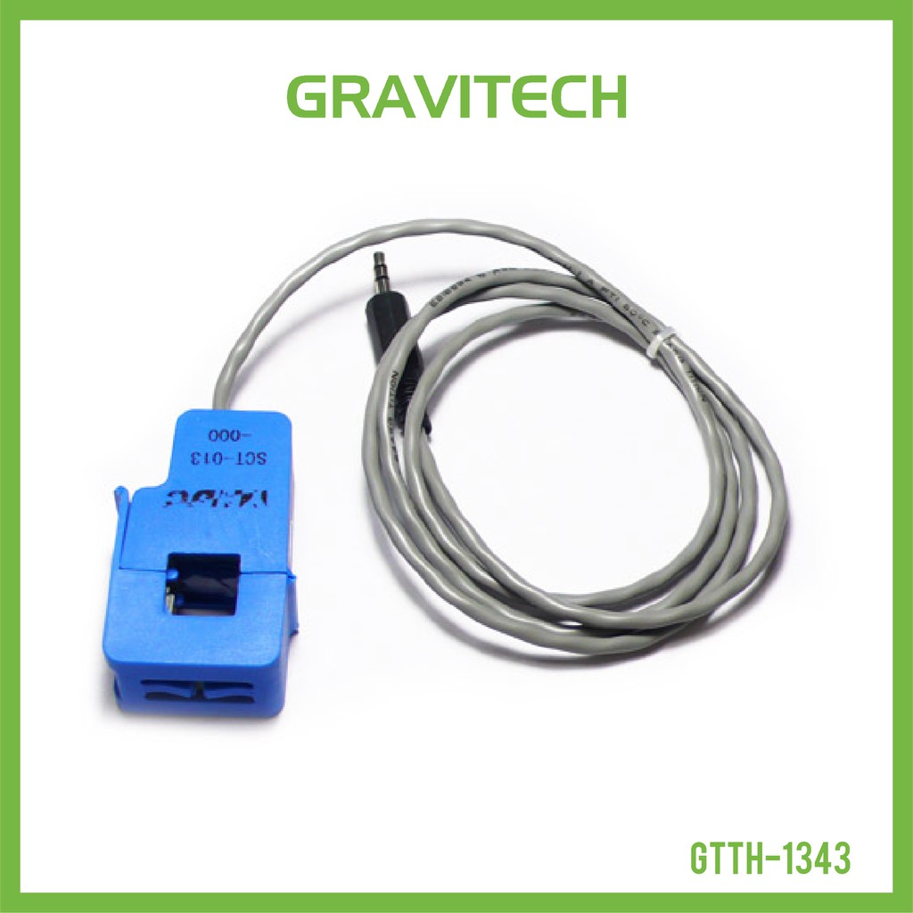 [Gravitechthai] 100A SCT-013-000 Non-invasive AC Current Sensor Split ...