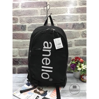 Anello Big Logo Print Daypack (Black) (Outlet)