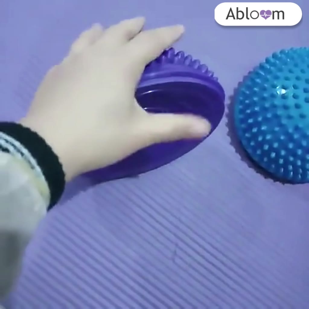 abloom-ลูกบอลนวด-ฝึกการทรงตัว-ลูกบอลหนาม-ครึ่งวงกลม-spiky-hemisphere-massage-balancing-ball