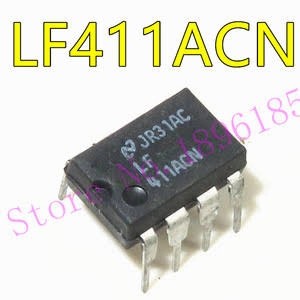 LF 411ACN 411CN 411C LF411 LF411ACN Op Amp IC Dip-8 อินพุต JFET ต่ํา ...