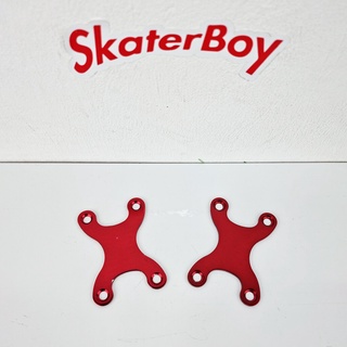 ภาพขนาดย่อของภาพหน้าปกสินค้าแผ่นประเก็น รองน็อตยึดทรัค สเก็ตบอร์ด รูในห่าง 6.5 5.5mm ทรงXหัวมน ช้วยถนอมไม้ จากร้าน skaterboyshop บน Shopee ภาพที่ 5