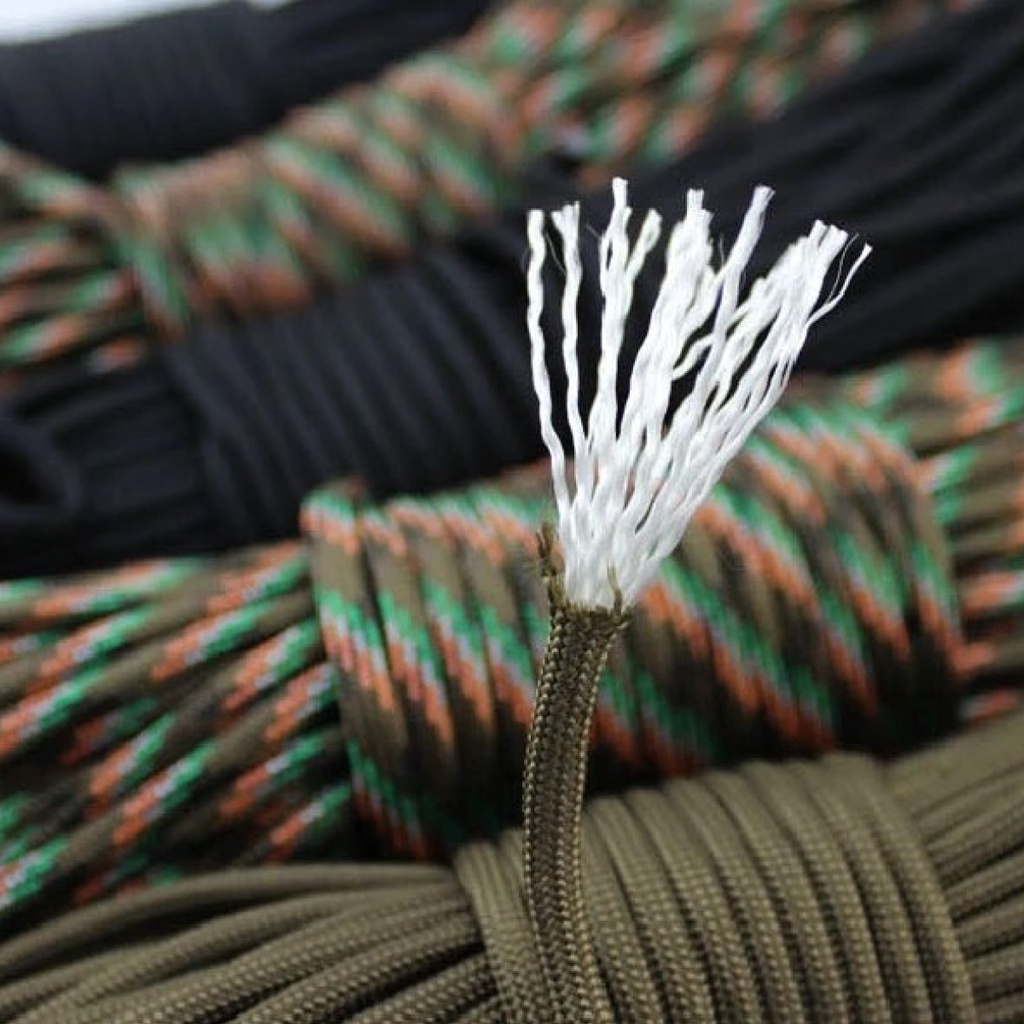 เชือกพาราคอร์ด-paracord-เชือกชูชีพ-เชือกร่ม-เชือกสนาม-มีสินค้าพร้อมส่ง