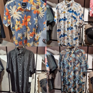 [ลิขสิทธิ์แท้] RIPCURL Shirt เชิ้ต เสื้อเชิ้ต สไตส์ ชิว resort เที่ยวทะเล Rip Curl