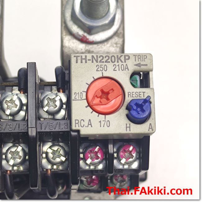 พร้อมส่ง-d-used-th-n220kp-thermal-relay-เทอร์มอลรีเลย์-สเปค-170-210a-mitsubishi-66-000-077