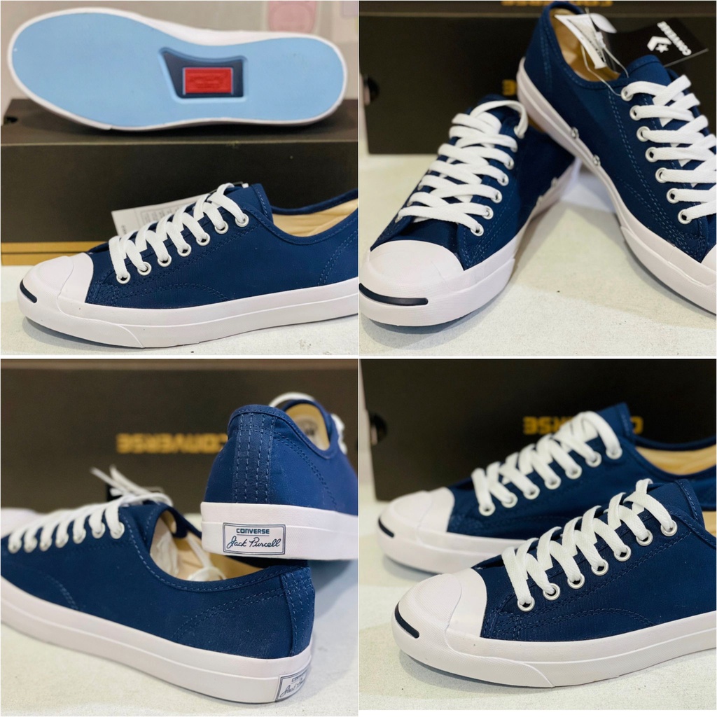 รองเท้าผ้าใบ-converes-jack-purcell-cp-ox-สีกรม-มีประกันสินค้า3เดือน-ภาพจากสินค้าจริงของทางร้าน-สินค้านำเข้าแท้100