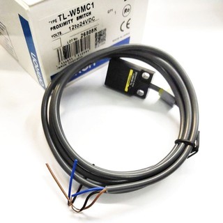 TL-W5MC1 เป็น proximity switch 3 สาย ระยะจับ 5มิล ชนิด NPN NO แหล่งจ่าย 12-24 VDC