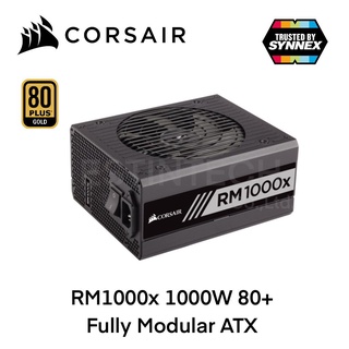 Power Supply(อุปกรณ์จ่ายไฟ) Corsair RM1000X 1000W Fully Modular ATX 80 PLUS GOLD ของใหม่ประกัน 10ปี