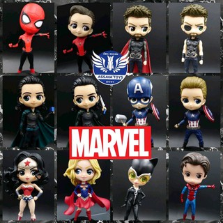 พร้อมส่งทันที💥 โมเดล Qposket Marvel &amp; DC ขนาด 15-16 Cm ราคาถูก มากมายหลายแบบ งานสวยมากๆ รับรองถูกใจ(งานจีน)