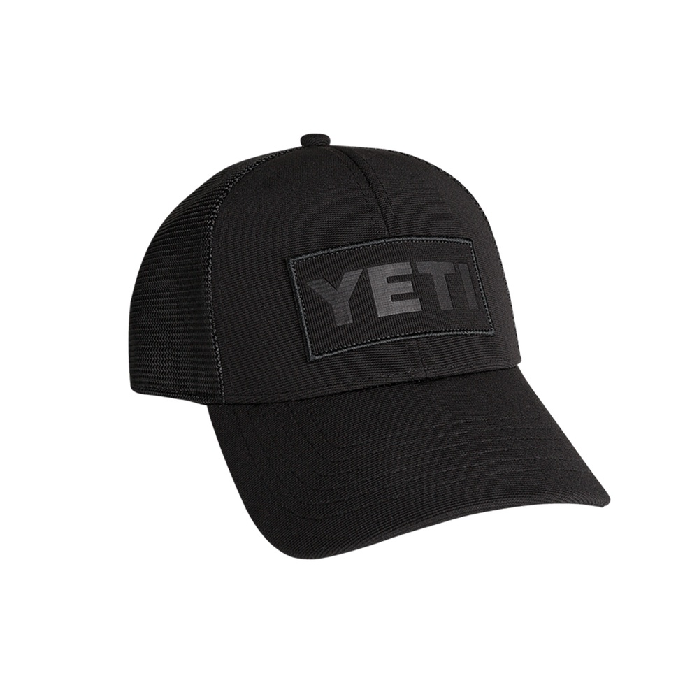 yeti-หมวก-รุ่น-black-on-black-patch-trucker-hat