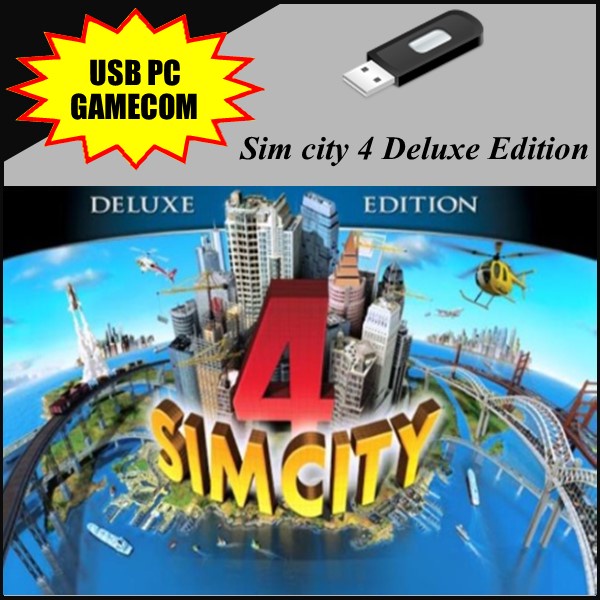 เกมส์คอม-Simcity 4 Deluxe Edition เกมสร้างเมืองสเปคต่ำ | Shopee Thailand