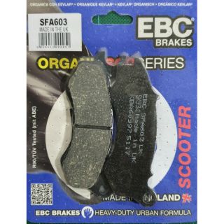 ผ้าเบรค EBC Brakes รุ่น Organic/ ผ้าหน้า Honda   PCX รุ่นเก่า , ZoomerX