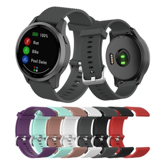 สายนาฬิกา Garmin Vivoactive 4 4S Vivoactive 3 สมาร์ทนาฬิกาสำหรับ Venu  Forerunner245/645 Venu สร้อยข้อมือ