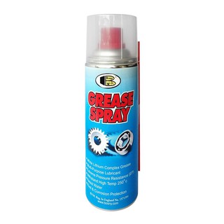 สเปรย์จารบีขาว GREASE SPRAY  BOSNY หล่อลื่น SURF BOARD SURF SKATE ลูกปืน โซ่ บานพับขนาด200ml