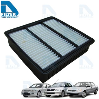 กรองอากาศ Mitsubishi มิตซูบิชิ Lancer แลนเซอร์ CK2,Cedia,Lancer 2004 By D Filter (ไส้กรองอากาศ) (DA286N)