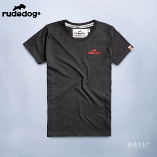 Rudedog เสื้อยืด รุ่น basic19 สีท็อปดำ