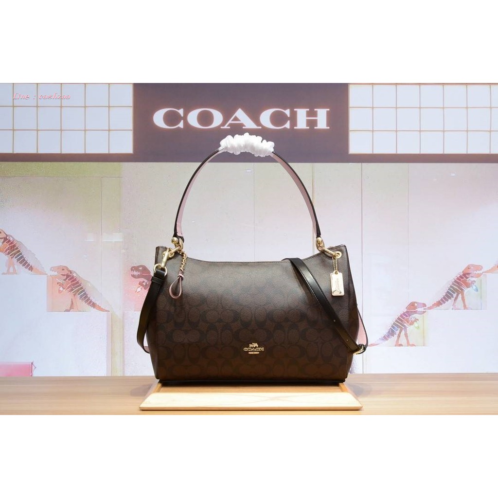 แท้-coach-signature-mia-shoulder-bag