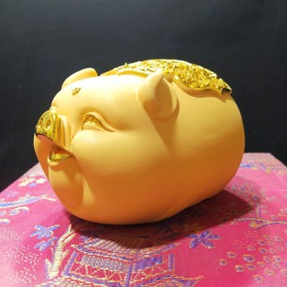 กระปุกออมสิน หมูทอง โชคลาภ 12ราศี เนื้อหนาคงทนอย่างดี หมูน่ารัก ของขวัญมงคล 金猪