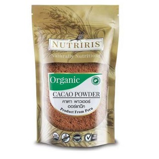 คาเคาพาวเดอร์ ออร์แกนิค NUTRIRIS Cacao  250g