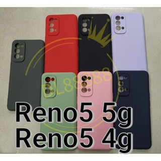 ✨✨🆕🆕🆕🔥พร้อมส่งในไทย🔥เคสTPU​นิ่ม​สีพาสเทล For​ Oppo Reno5 5G | Reno 5 4G