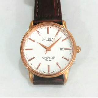 Alba Quartz Pinkgold หญิง รุ่นAH7C50X1