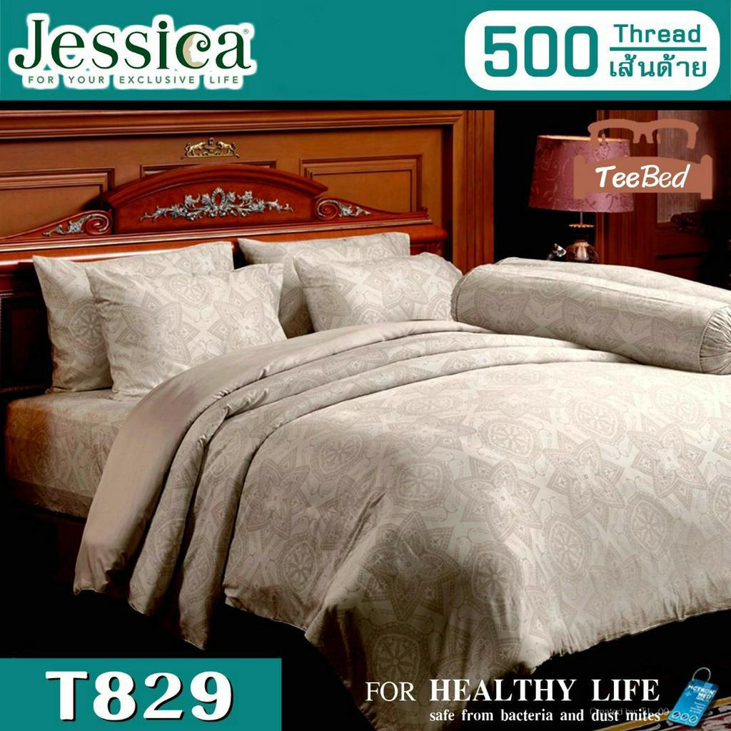 Jessica ชุดผ้าปู(ไม่รวมผ้านวม) เจสสิก้า พิมพ์ลาย (500 เส้น) T818-T861 ...