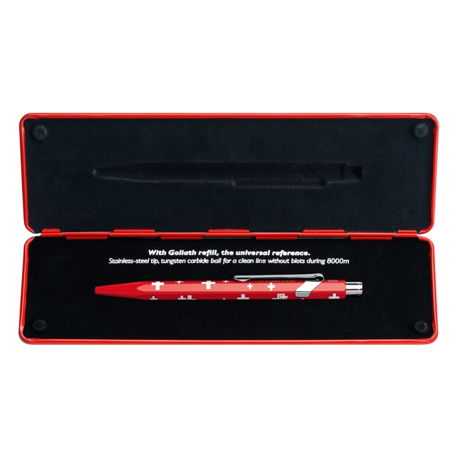 ปากกาลูกลื่น-caran-dache-ball-pen-849-totally-swiss-849-053