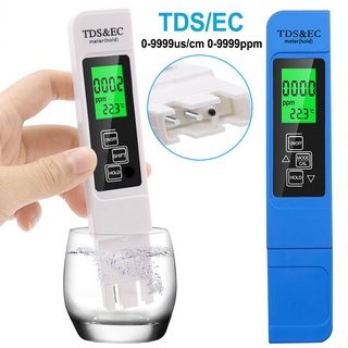 พร้อมส่ง🇹🇭 เครื่องวัดคุณภาพน้ำ 3 in 1 TDS EC PPM Temperature Meter Tester เครื่องมือตรวจสอบคุณภาพน้ำ