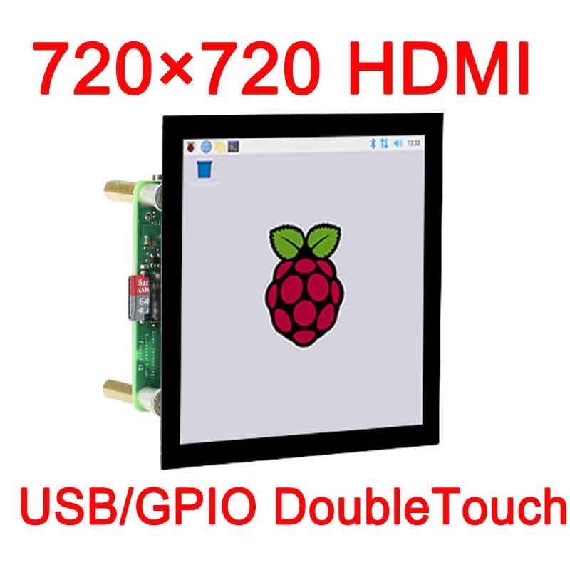 Raspberry Pi Screen 4 inch LCD HDMI 4inch 720x720 IPS display also for ...