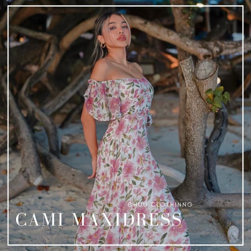 cami-maxidress-ชุดเดรสพร้อมส่ง-ลด-30-เหลือ-553-บาท-จาก-790-บาท