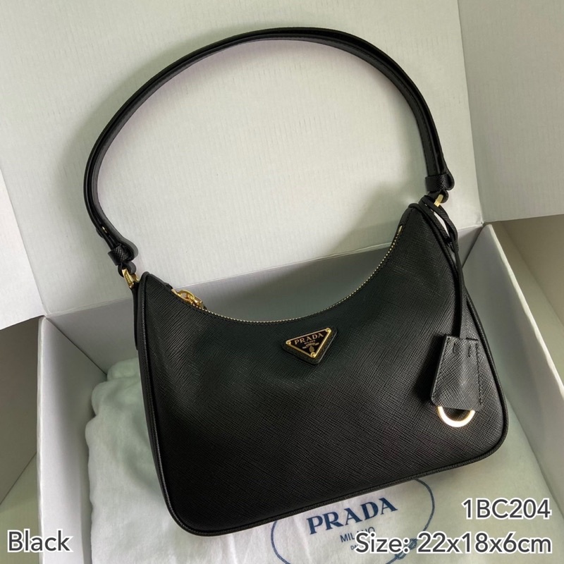 ถูกที่สุด-ของแท้-100-ถูกที่สุด-ของแท้-100-prada-hobo-saffiano-leather-mini-bag-1bc204