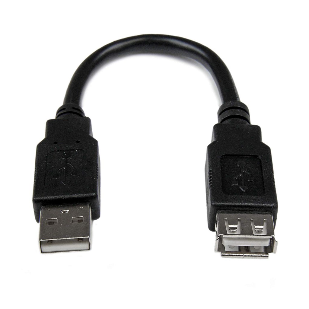 ภาพหน้าปกสินค้าสายต่อ USB M/F (ยาว 20 CM) 2.0 ต่อพ่วงคอมพิวเตอร์ สินค้าพร้อมส่ง