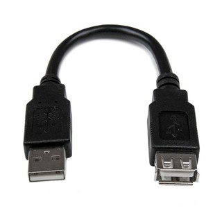 ภาพย่อรูปภาพสินค้าแรกของสายต่อ USB M/F (ยาว 20 CM) 2.0 ต่อพ่วงคอมพิวเตอร์ สินค้าพร้อมส่ง
