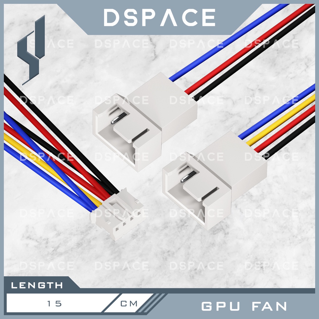 สายเคเบิลพัดลมซิลิโคน แยกการ์ดจอ GPU Mini 4 pin เป็น PWM 4pin | Shopee ...