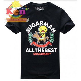 SUGARMAN เสื้อแขนสั้น ALL THE BEST สีดำ