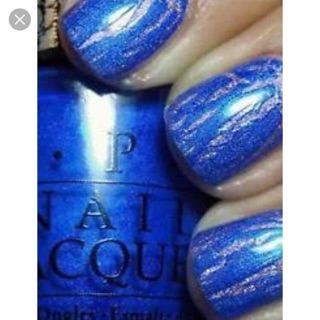 ‼️SALE ‼️ ยาทาเล็บ OPI สี Blue Shatter NL E56