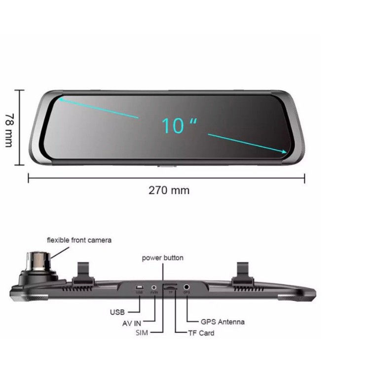 l20-ส่งด่วน-1-วัน-กล้องกระจกติดรถยนต์-full-touch-screen-หน้า-หลัง-พร้อม-gps-ระยะทาง-บอกตำแหน่งผ่านมือถือ