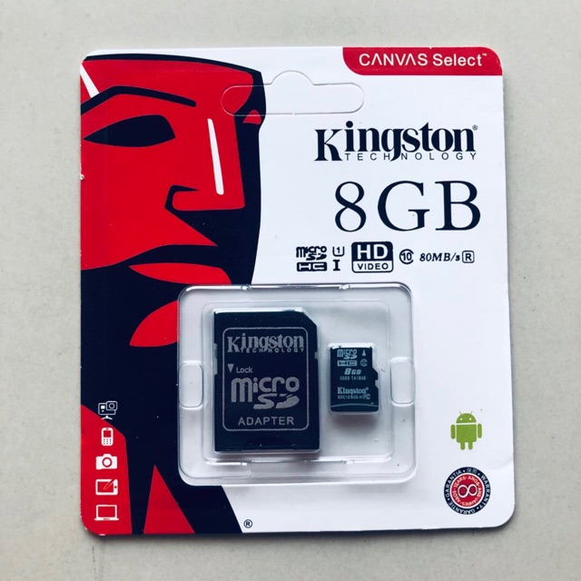ภาพสินค้าเมมโมรี่การ์ด Kingston Micro SD card Memory Card2GB 4GB 8GB 16GB 32GB 64GB 128GB 256GB กล้อง/ โทรศัพท์มือถือ จากร้าน rukkun_shop บน Shopee ภาพที่ 3