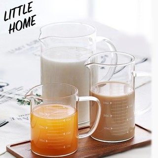 ภาพหน้าปกสินค้าLITTLEHOME แก้วตวง​ ถ้วยตวง ขนาด 350ml 500ml 1000ml เข้าไมโครเวฟได้  แก้วชง​ชา​ แก้วชงกาแฟ​ เหยือกตวง (A) ที่เกี่ยวข้อง