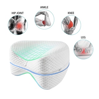 【บลูไดมอนด์】Body Memory Cotton Leg Pillow Home Foam Pillow Sleeping Orthopedic Sciatica Back Hip Joint for Pain Relief T