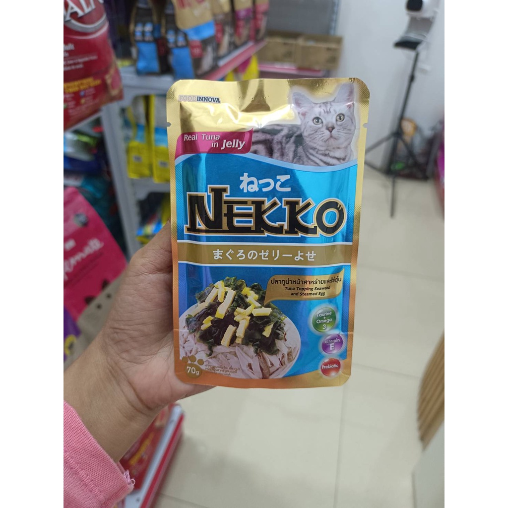 nekko-เน็กโกะ-อาหารเปียกสำหรับแมวอายุ6เดือนขึ้นไป-ดาววี่เพ็ทช็อป