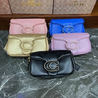 MS COACH 8817 8” 86268 10” กระเป๋าแบรนด์เนม กระเป๋าปั้มแบรนด์👛