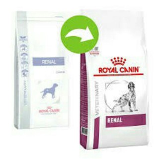 Royal canin Renal dog 2kg แพ็คเกจใหม่ อาหารสุนัข โรคไต 2 kg
