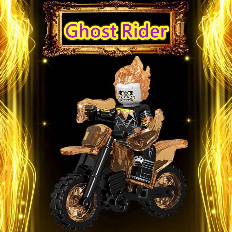 ของเล่นบล็อกตัวต่อ-รูป-robin-ghost-rider-panther-สีแดง-สําหรับเด็ก-ของขวัญวันเกิด