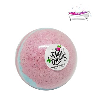สินค้า Mali House  Bath Bomb Ball บาธบอม สบู่ทำฟองในอ่าง กลิ่นทไวไลท์ วูดส์ Twilight Woods,สีม่วง 150g