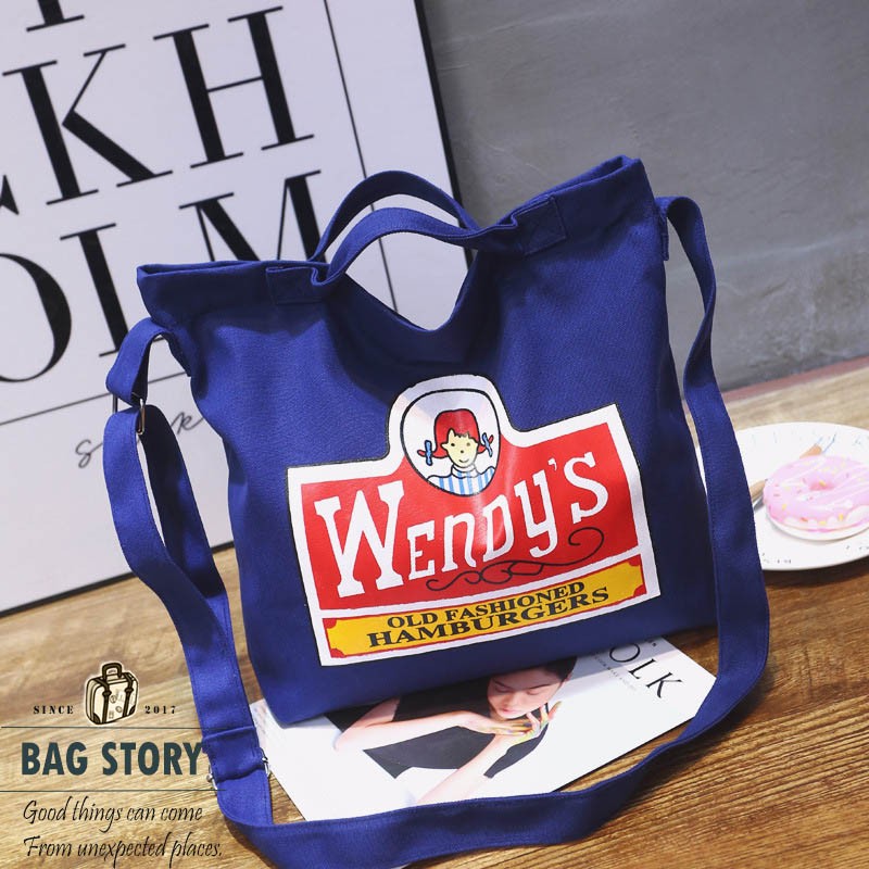 กระเป๋าผ้า-wendys-bag-4-สี-พร้อมส่ง