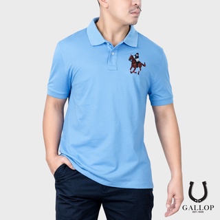 ภาพหน้าปกสินค้าGALLOP : PIQUE POLO SHIRTS เสื้อโปโล ผ้าปิเก้ สีพื้น รุ่น GPP9000 สีฟ้า / ราคาปกติ 1290.- ที่เกี่ยวข้อง