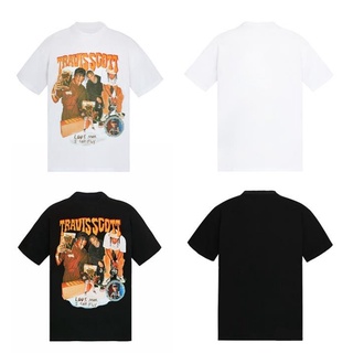 【ใหม่】Dark Icon Hip Hop เสื้อยืด 2022 Summer Street Hipster Rap Mens Tshirt Cotton Travis Scott Tee เสื้อชายเสื้อผ้า