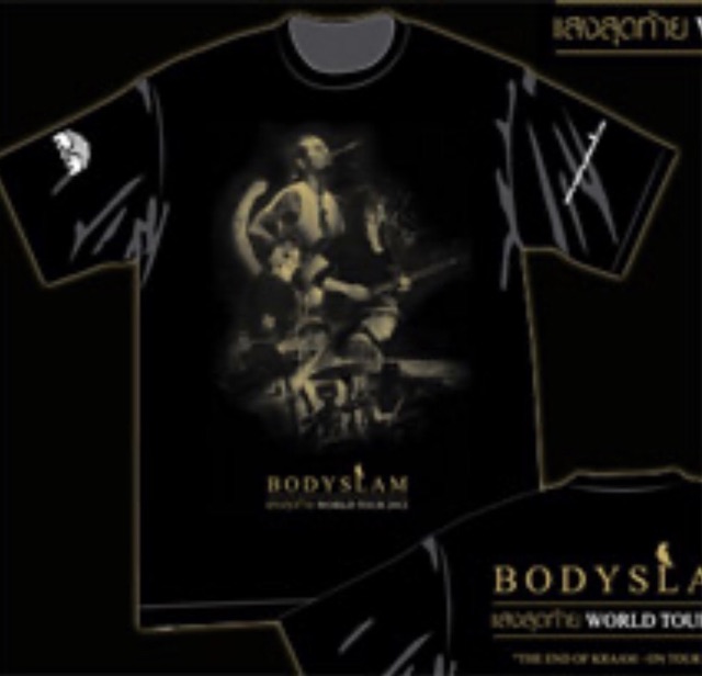 เสื้อbodyslam-มือ1-เสื้อวง-bodyslam-แสงสุดท้าย-world-tour-2012-the-end-of-kraam-no-tour-2012-เสื้อบอดี้สแลม