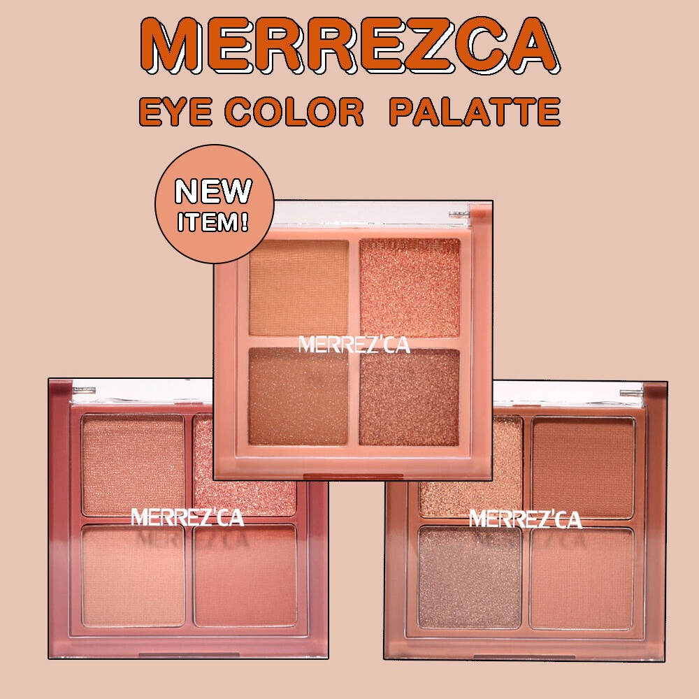 ภาพหน้าปกสินค้าMerrez'ca eye color palette เมอร์เรซกา อาย คัลเลอร์ พาเลต จากร้าน lita.hor บน Shopee